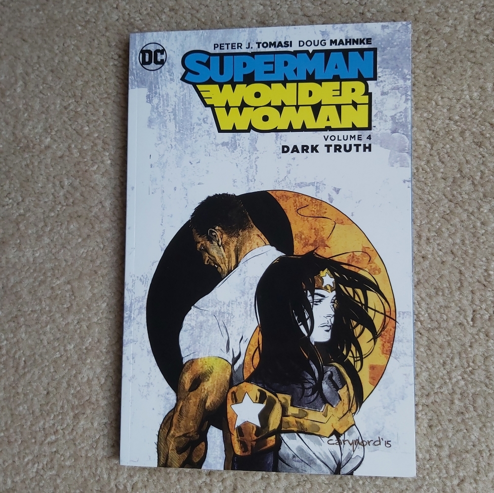 Superman Wonder Woman Dark Truth Book